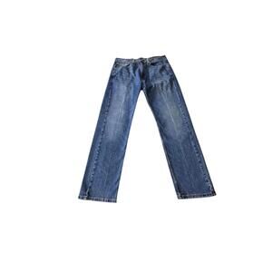 Levi's 505 Regular Fit Blue Denim Jeans W34 L30